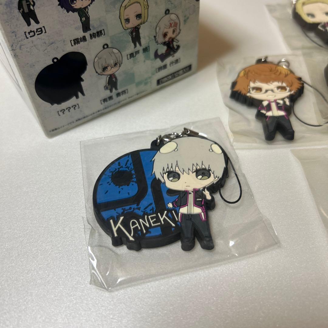 東京喰種×ジョイポリ ラバーストラップBOX前11種＋シークレット1種