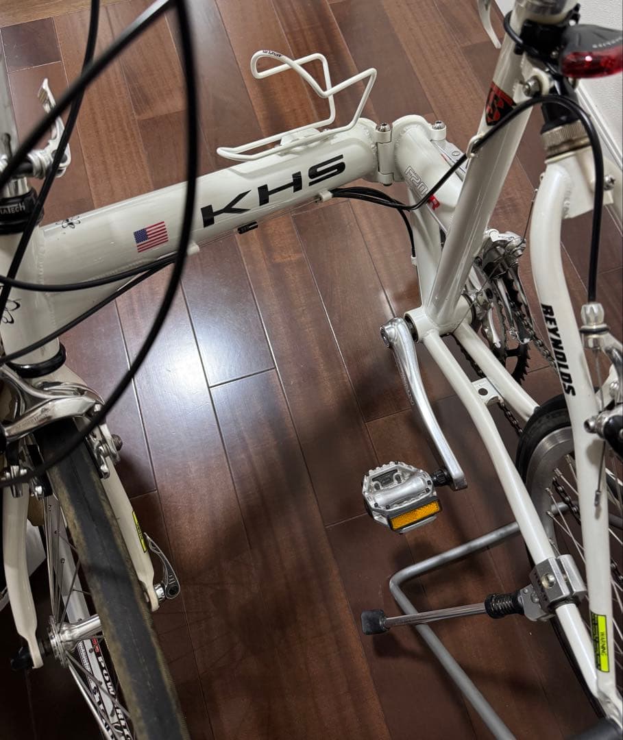KHS F20R 折りたたみ自転車 ホワイト