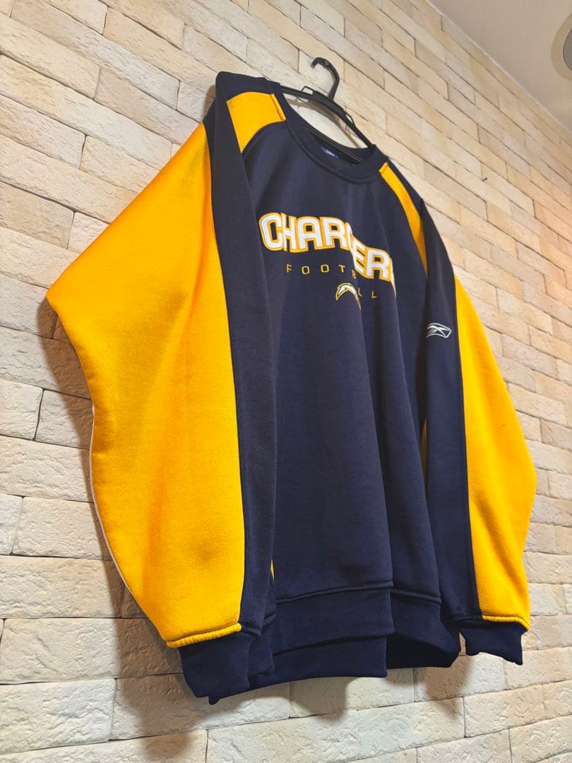 NFL Reebok chargers スウェット　under blue Eve