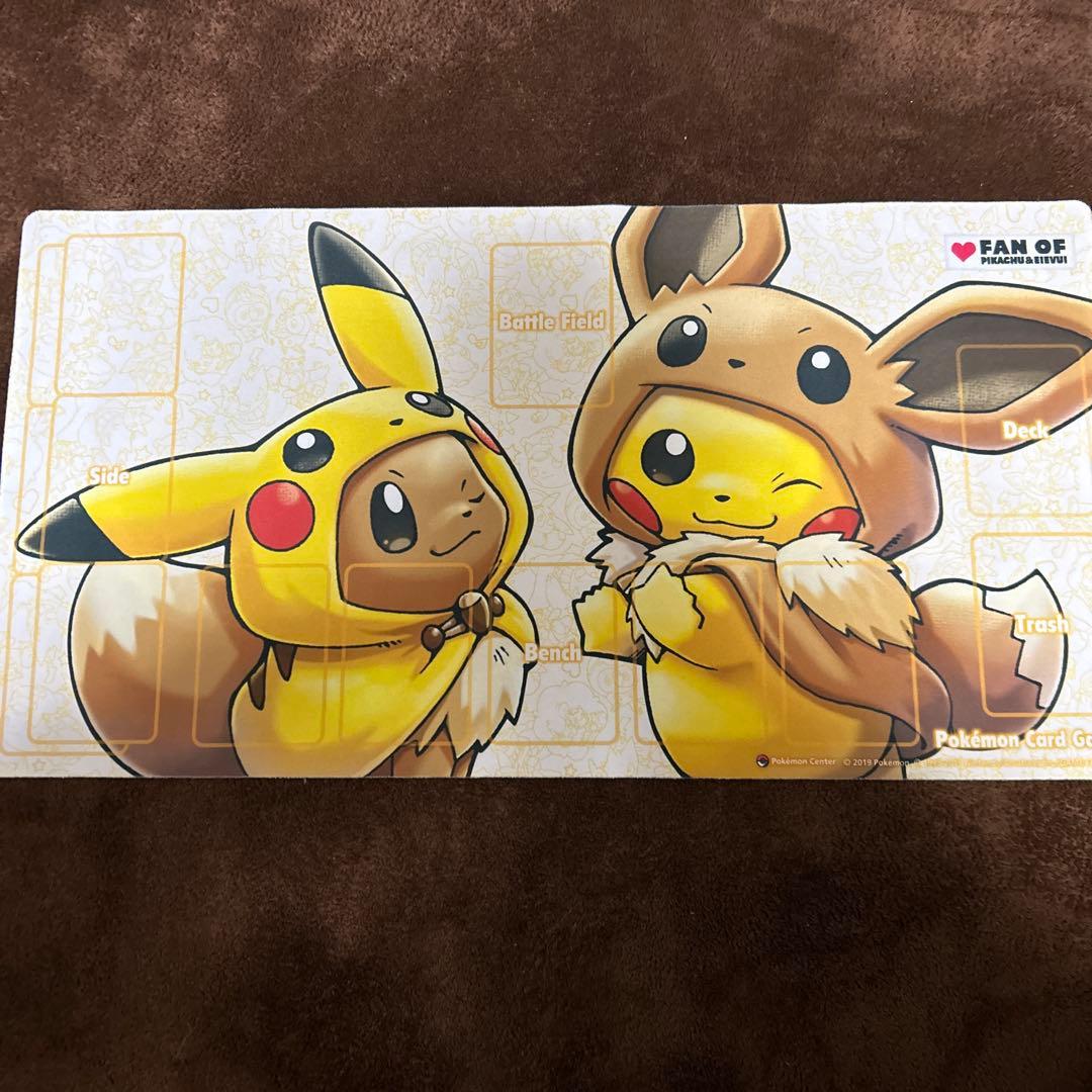 ラバープレイマット FAN OF PIKACHU＆EIEVUI