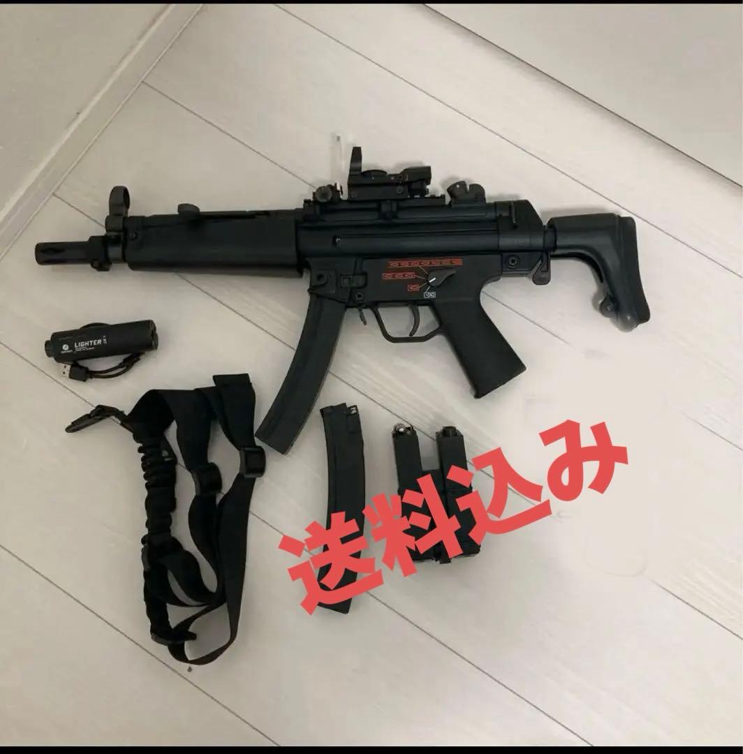 【中古】東京マルイ オートマチック 電動エアーガン MP5-J 付属品あり