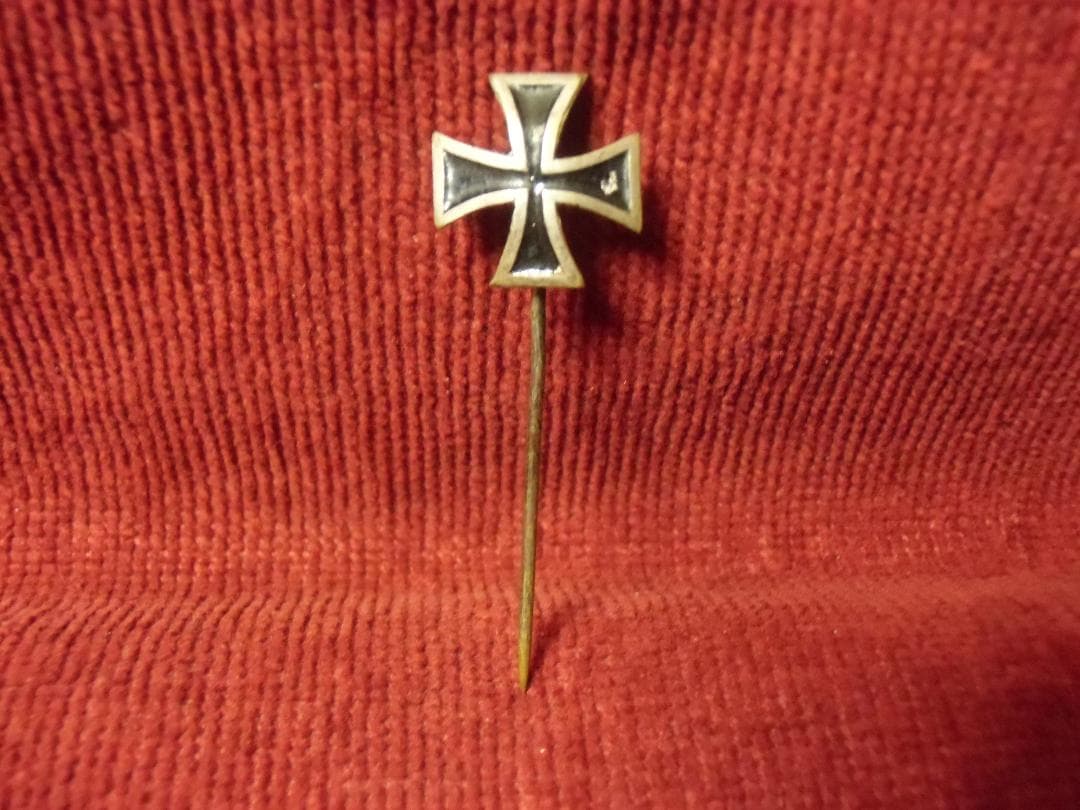 Ｗ帝政ドイツ軍/プロイセン王国＊１８１３鉄十字勲章２級ピン（実物）