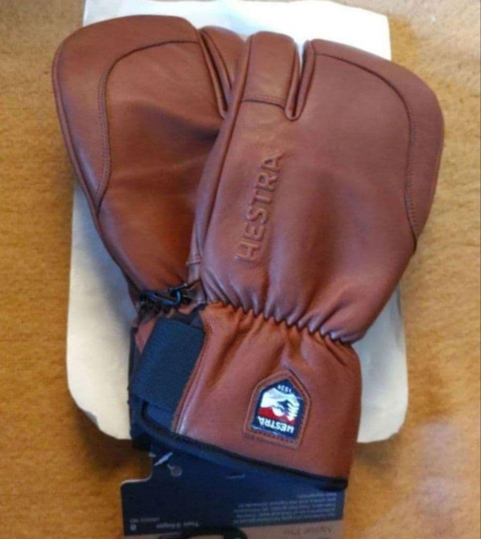 新品タグ付き HESTRAヘストラ TOPO 3-FINGER サイズ8