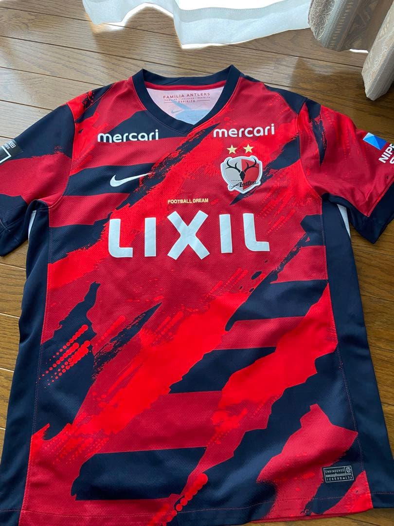 鹿島アントラーズ ユニフォーム　鈴木優磨　No.40 XLサイズ　2025年