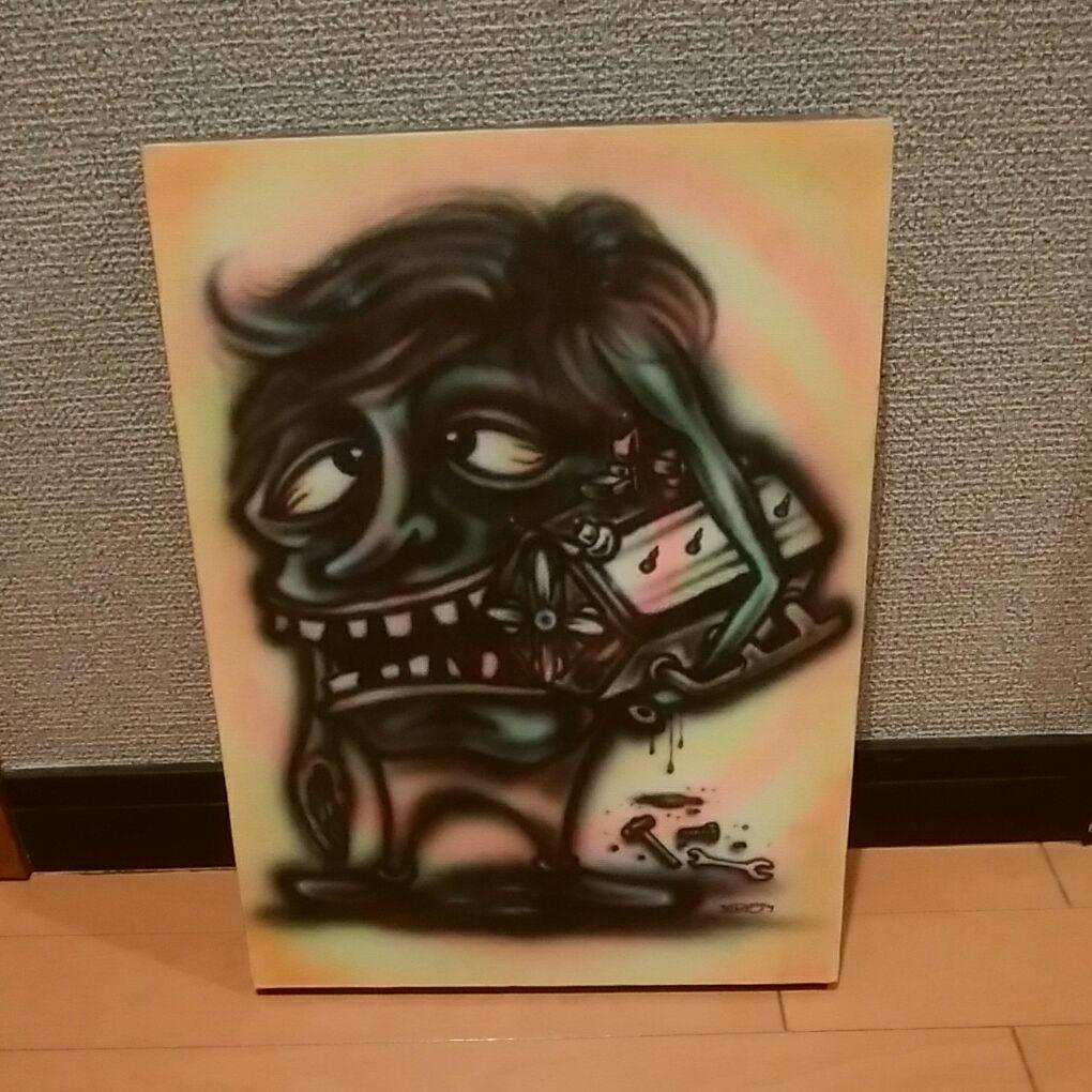 ワイドレンジ　エアーブラシ　ローブローアート