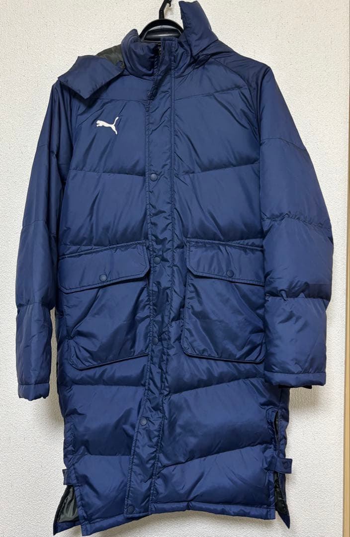 PUMA ネイビー ベンチコート