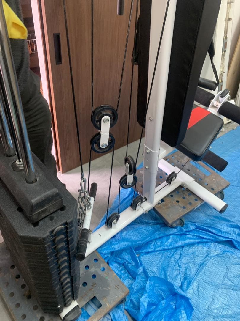 【コンテナ保管】【福岡市限定】ウエイトトレーニングマシン IROTEC