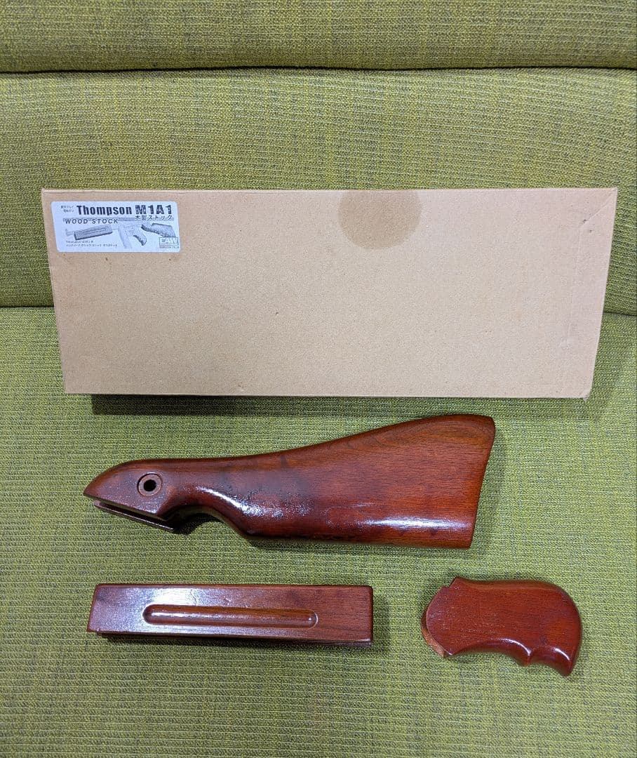 CAW トンプソン M1A1 木製ストックセット