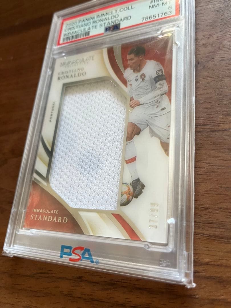 ロナウド ジャージー カード Immaculate PSA鑑定済 試合着用ユニ