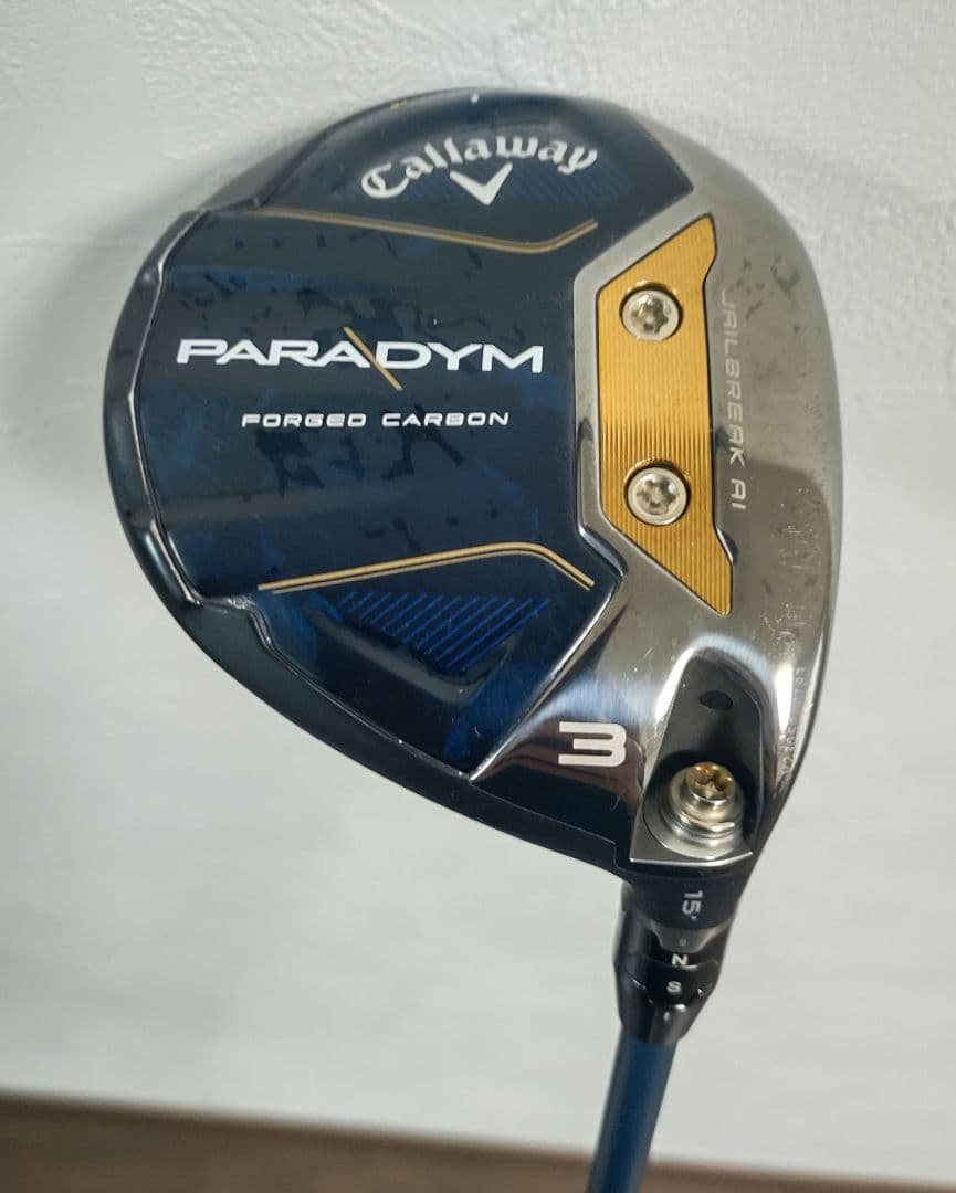 【Callaway PARADYM】パラダイム フェアウェイウッド 3w 15°