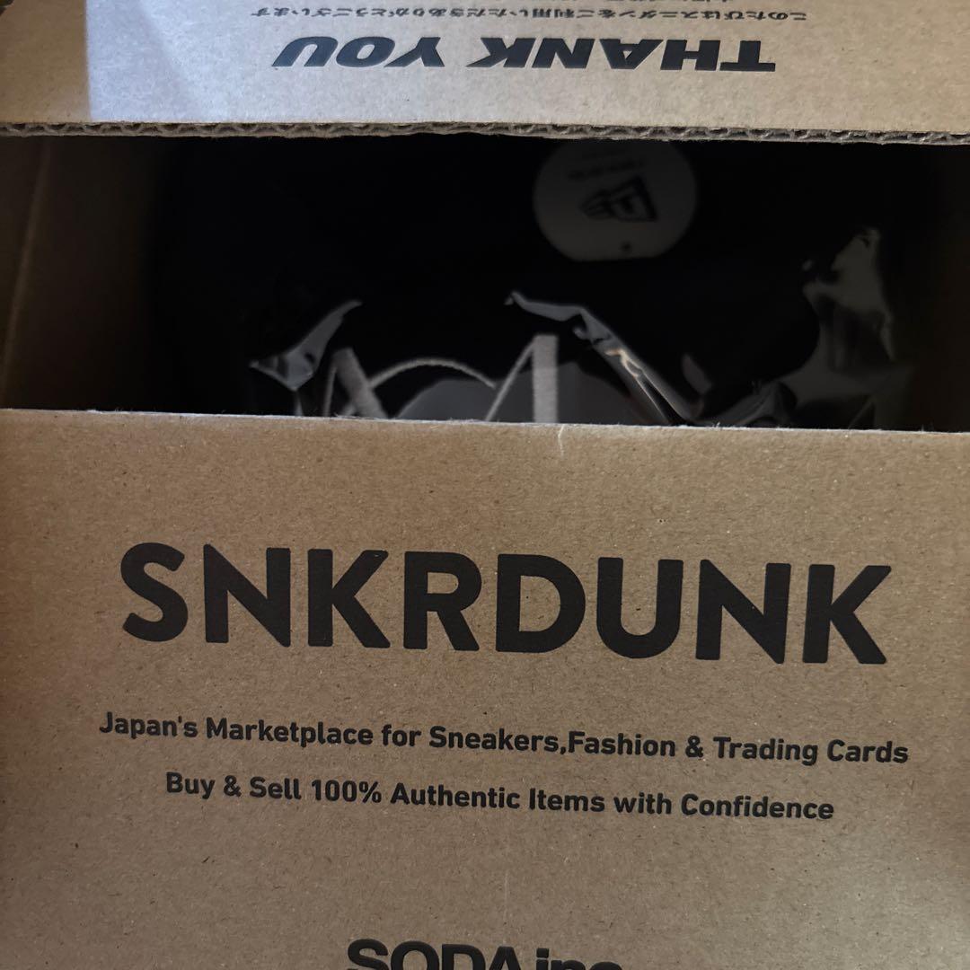 ミセス　スニダン　コラボ　キャップ　ネイビー　ピン付き