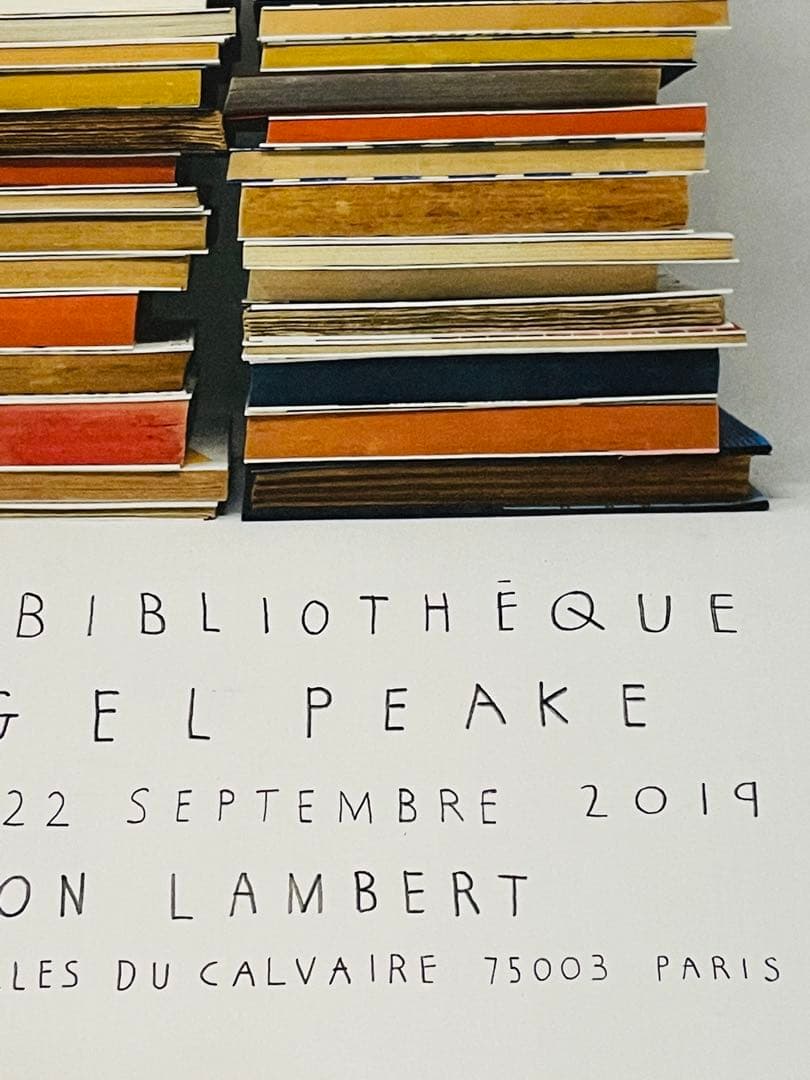 フランス現地完売品 人気北欧アーティストNigel Peake 両面ポスター