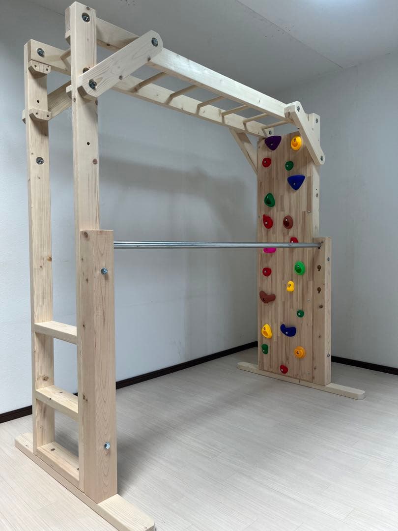 雲梯　室内うんてい　室内　タイプB  ボルダリング　鉄棒