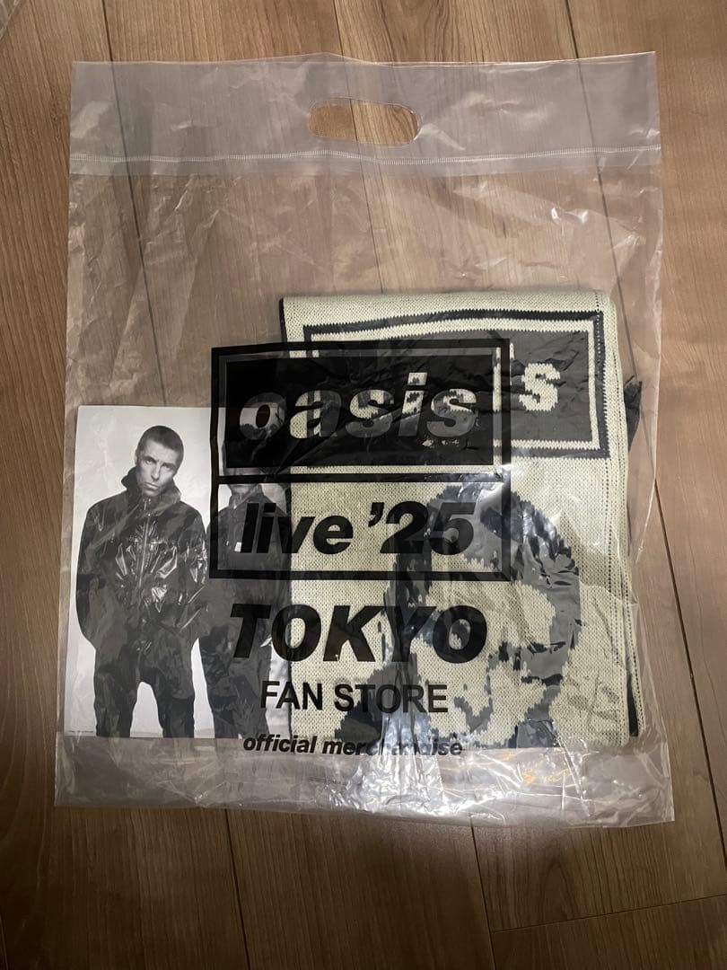 日本限定 Oasis Live 2025 フットボールスカーフ