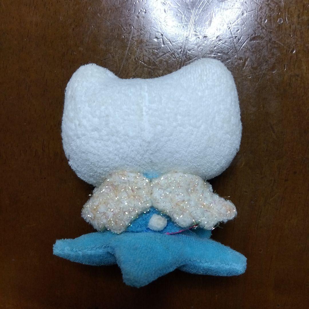 サンエックス　しあわせにゃんこ　ハート型宝石付きぬいぐるみ　平成レトロ