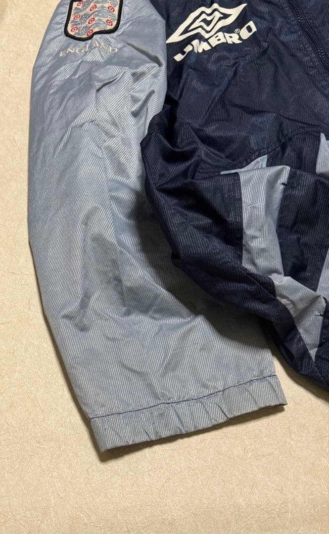 90s アンブロ　イングランド代表　レイン　ジャケット　ナイロン