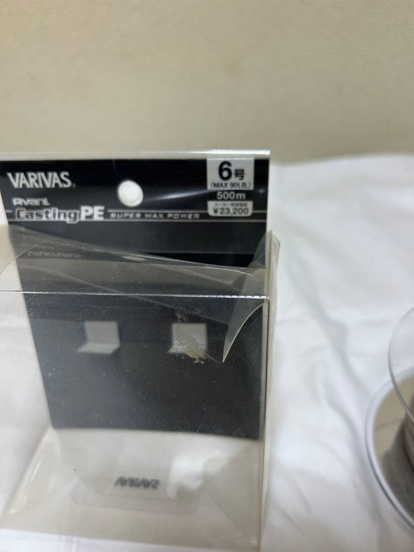 バリバス　アバニ　キャスティングPE 6号　残量170m程