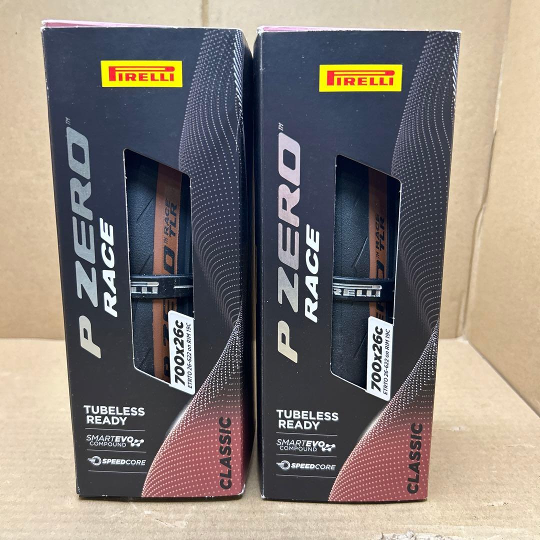 2点セット PIRELLI(ピレリ) P ZERO RACE 700x26c