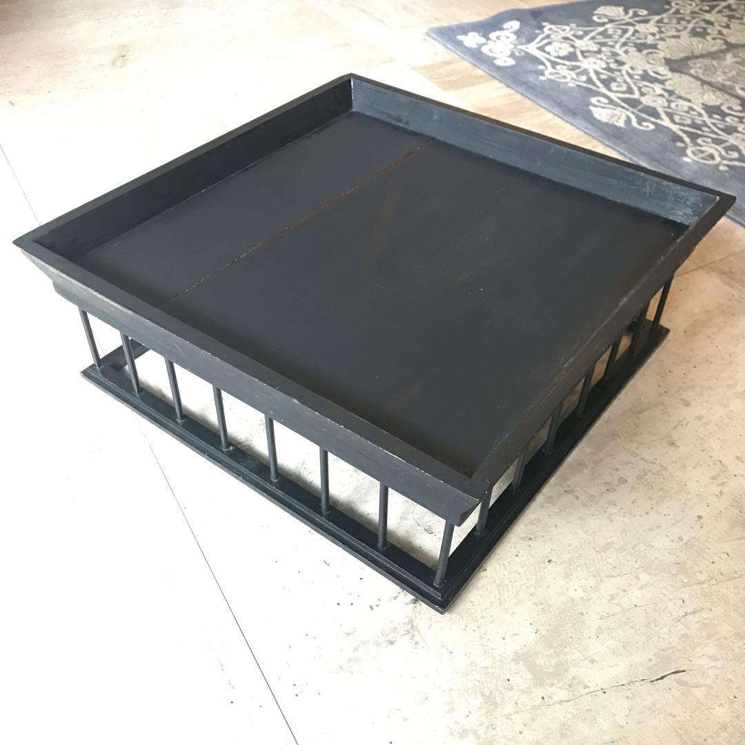 スリランカ製家具1　サイドボード、座卓