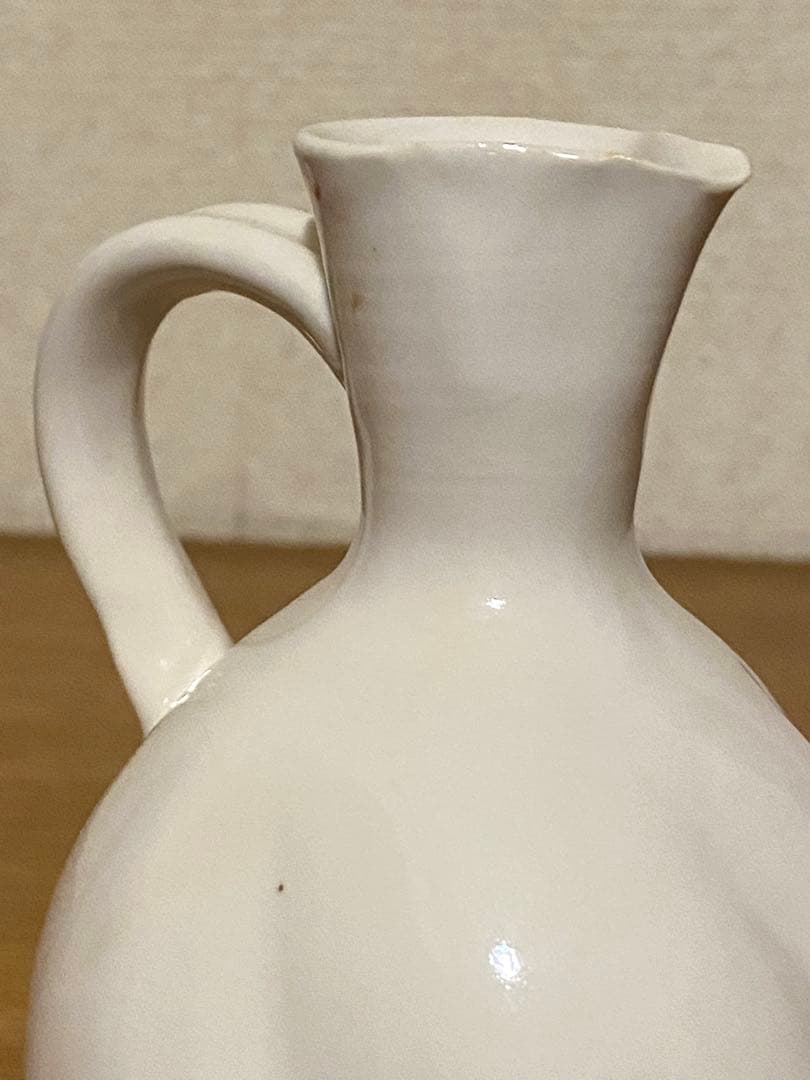 阿蘭陀デルフト窯 白釉水注