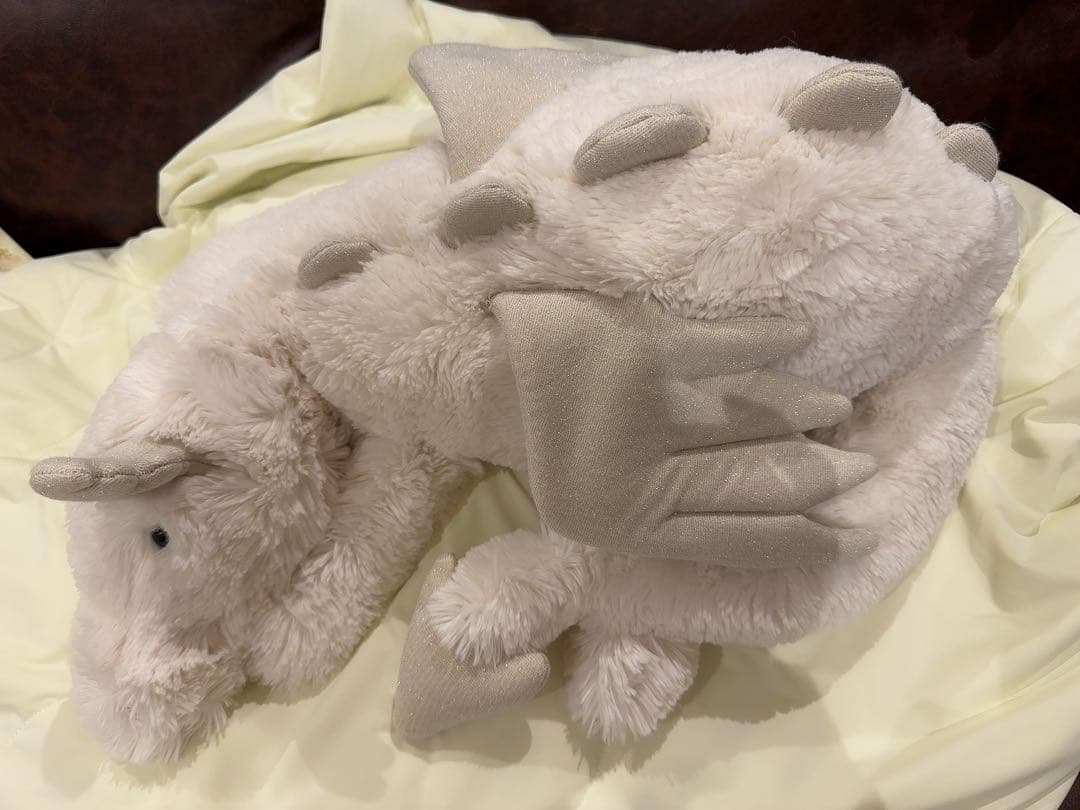  ホワイトドラゴン ぬいぐるみ  Dragon Huge