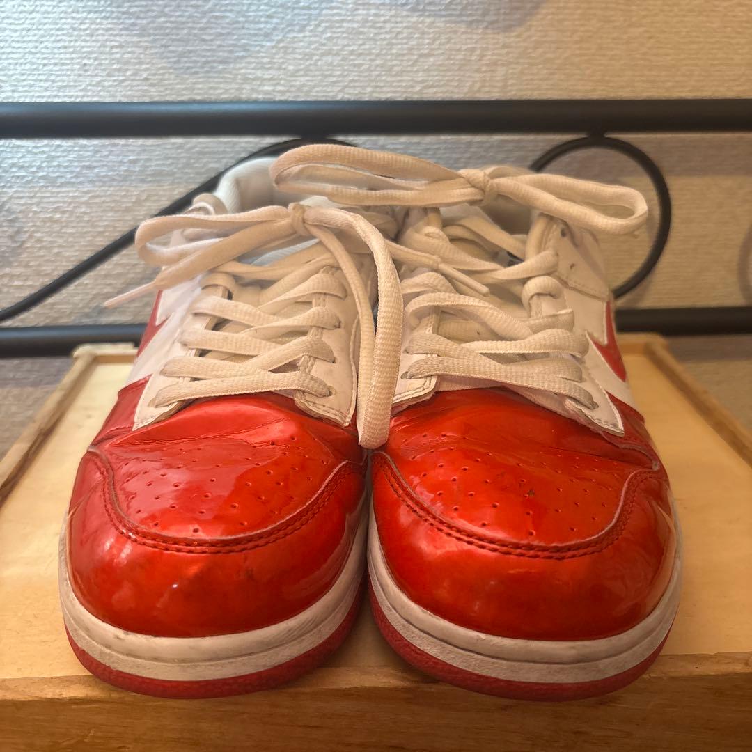 Nike ダンク スニーカー レッド/ホワイト