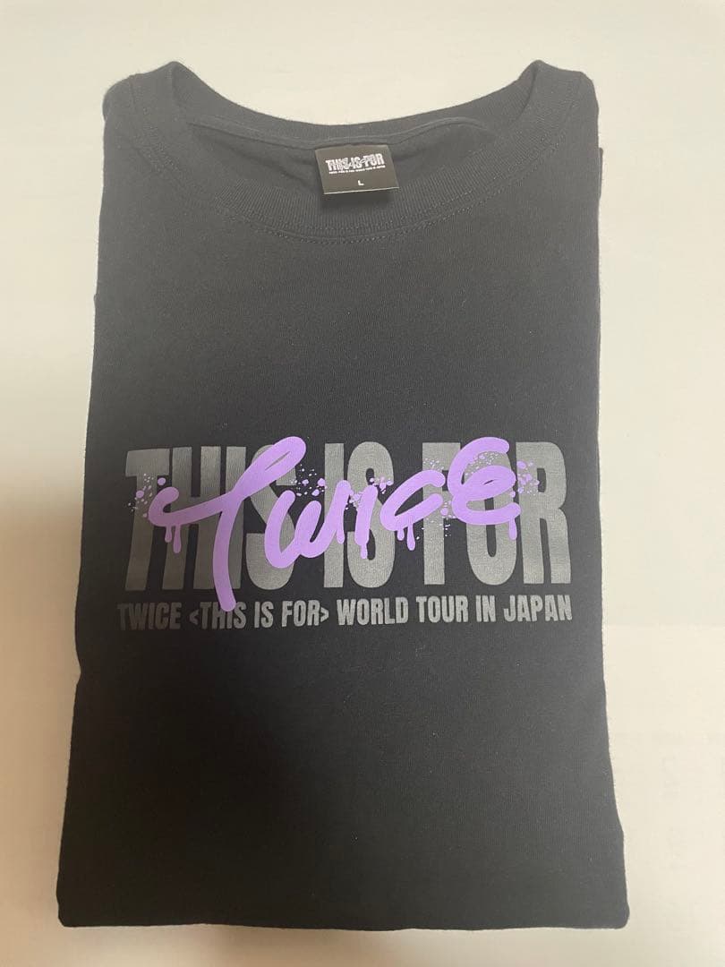TWICE サナ SANA THIS IS FOR TOUR Tシャツ L