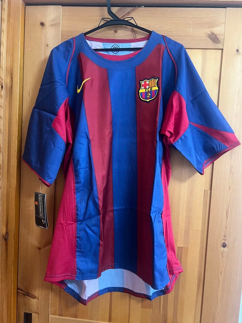 バルセロナ ユニフォーム 04-05 ロナウジーニョ 新品タグ付き メッシ