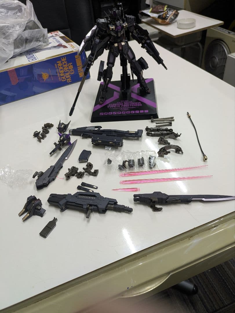 L BUILD ガンダムアストレアTYPE-Xフィンスターニス