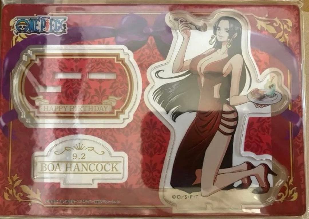 ハンコック アクリルスタンド 麦わらストア　バースデー　ワンピース　ジャンプ