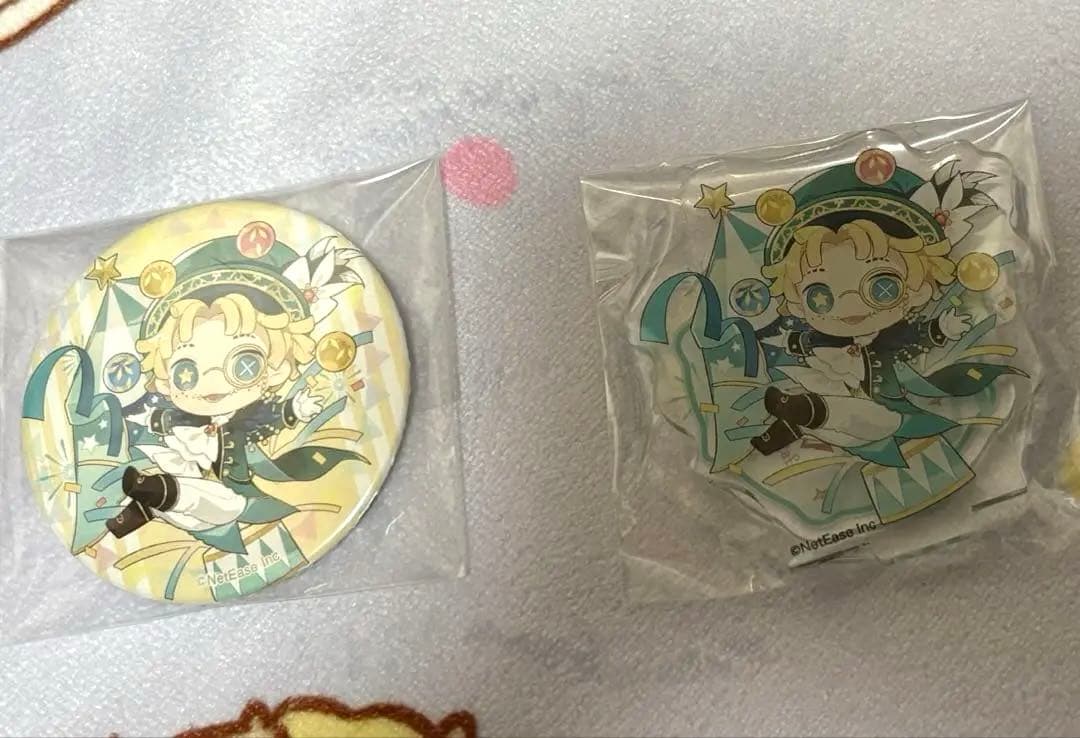 第五人格 曲芸師 3周年 スイパラ アクリルスタンド 缶バッジ