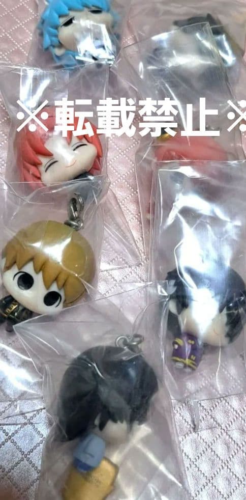 キャラフォーチュン お久しぶりの銀魂守編　銀時土方沖田高杉神威桂　キーホルダー