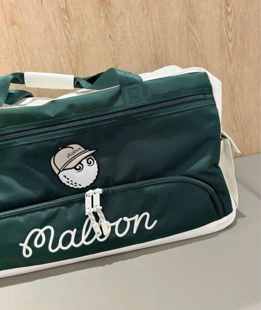マルボンゴルフ ボストンバッグ バッグ  グリーン新作