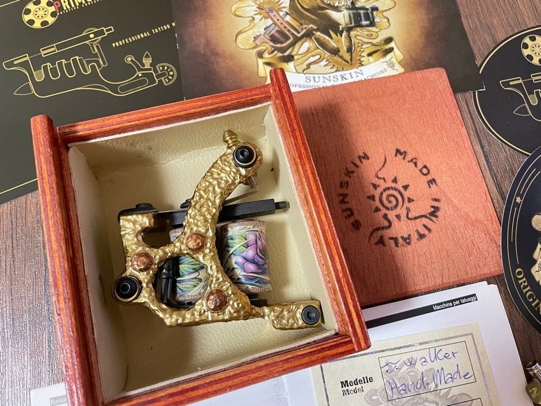 Sunskin tattoomachine liner タトゥーマシン手製の機械