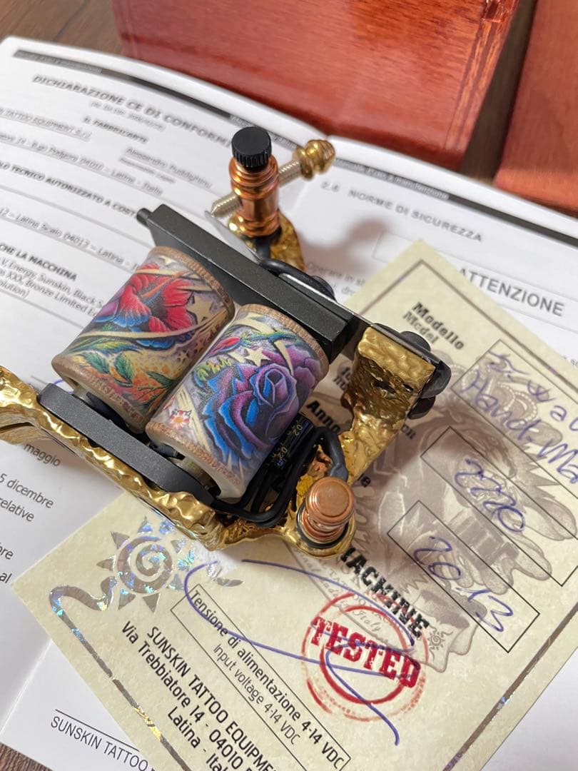 Sunskin tattoomachine liner タトゥーマシン手製の機械