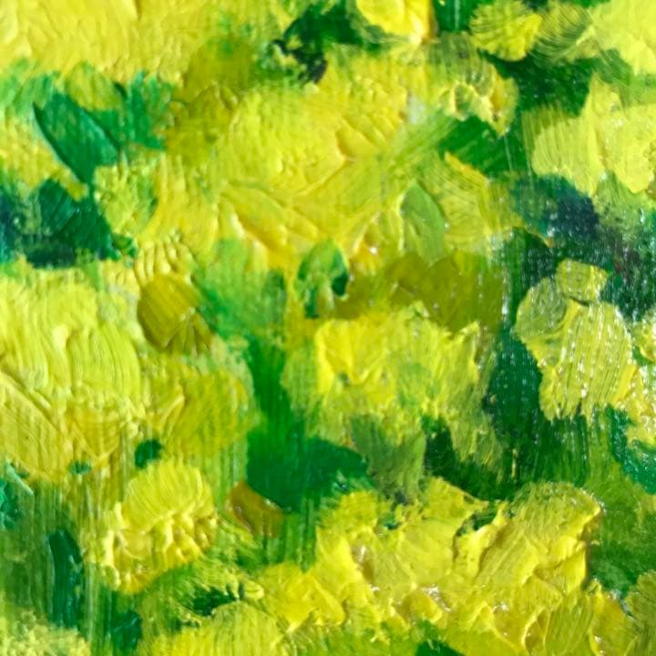 ⚠️注意‼️発送が特定の月末限定品 匿名配送込　絵画　李文魯サインと木製素敵な額縁付