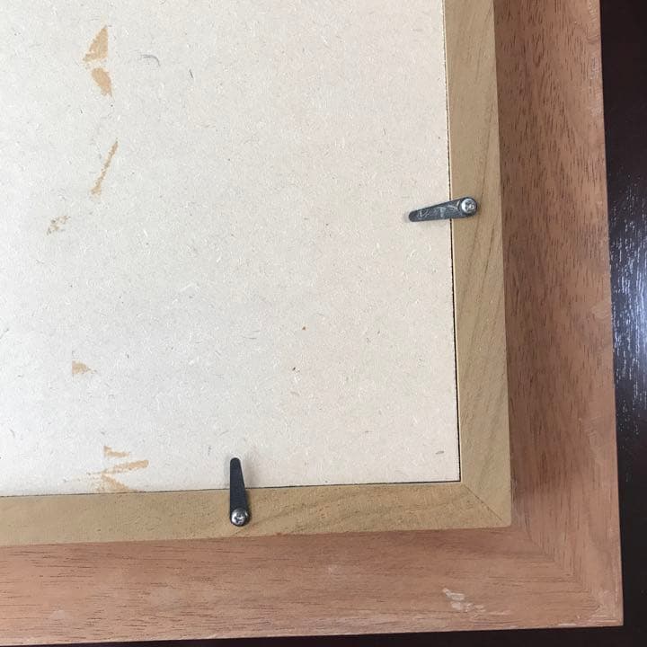 ⚠️注意‼️発送が特定の月末限定品 匿名配送込　絵画　李文魯サインと木製素敵な額縁付