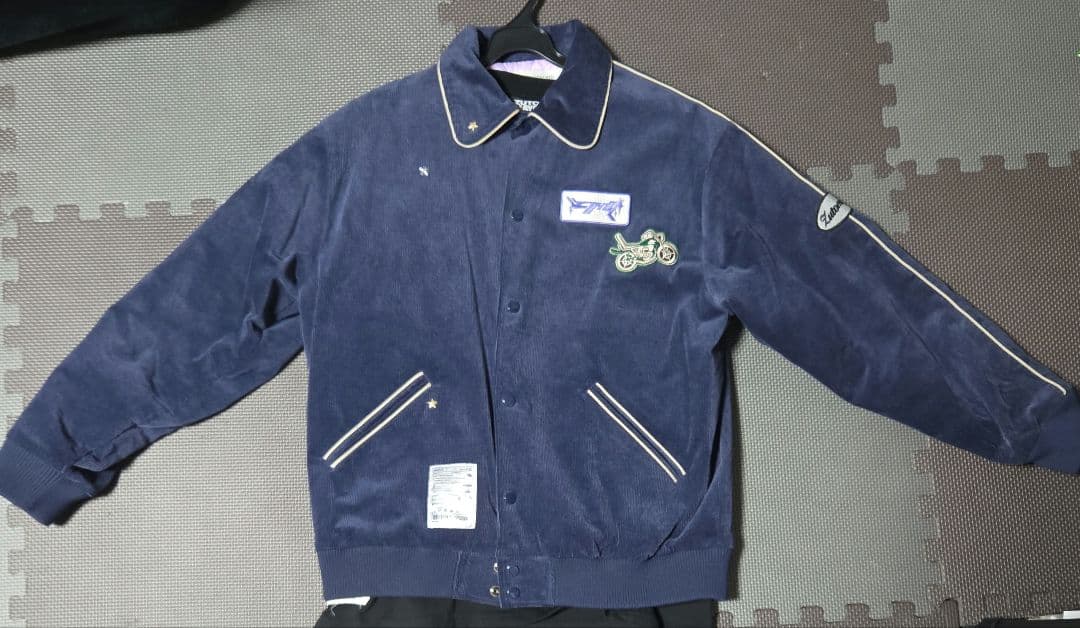 Corduroy Wappen Jacket Mサイズ