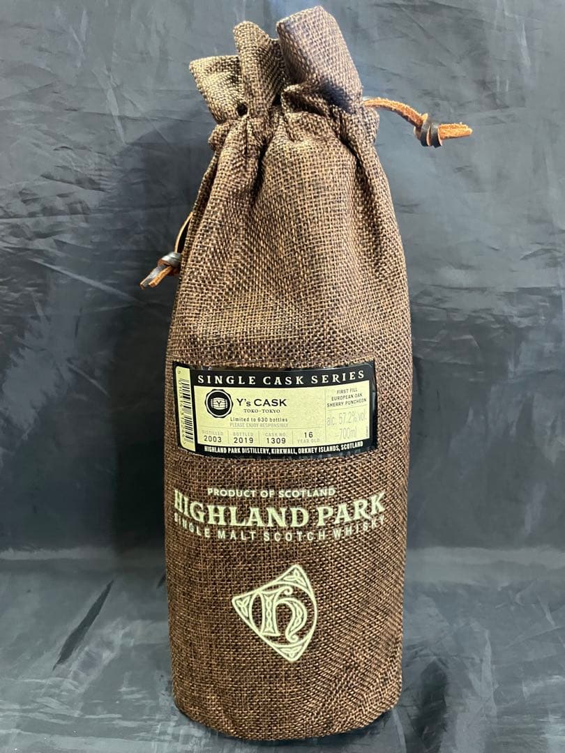 ハイランドパーク2003 1stFillユーロピアンオーク16年 Y'sカスク