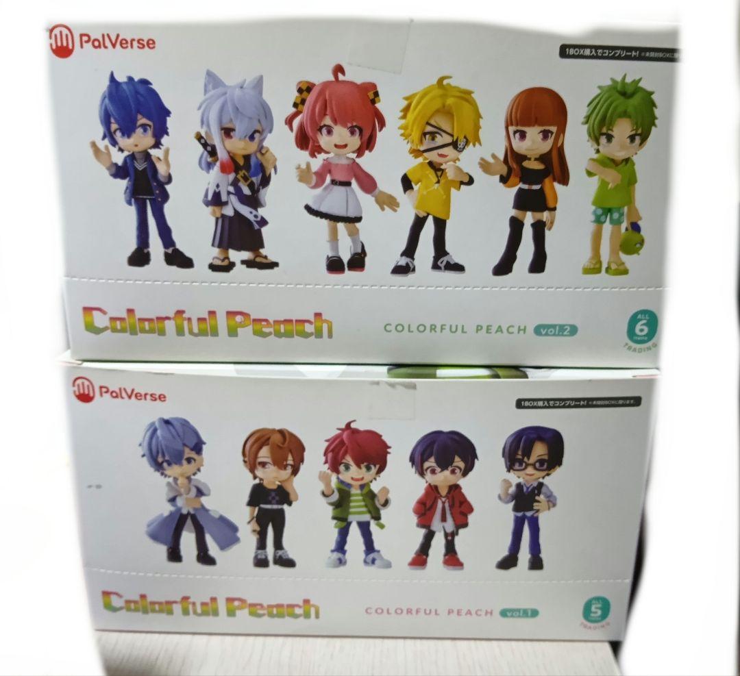 カラフルピーチフィギュアBOX2個セット