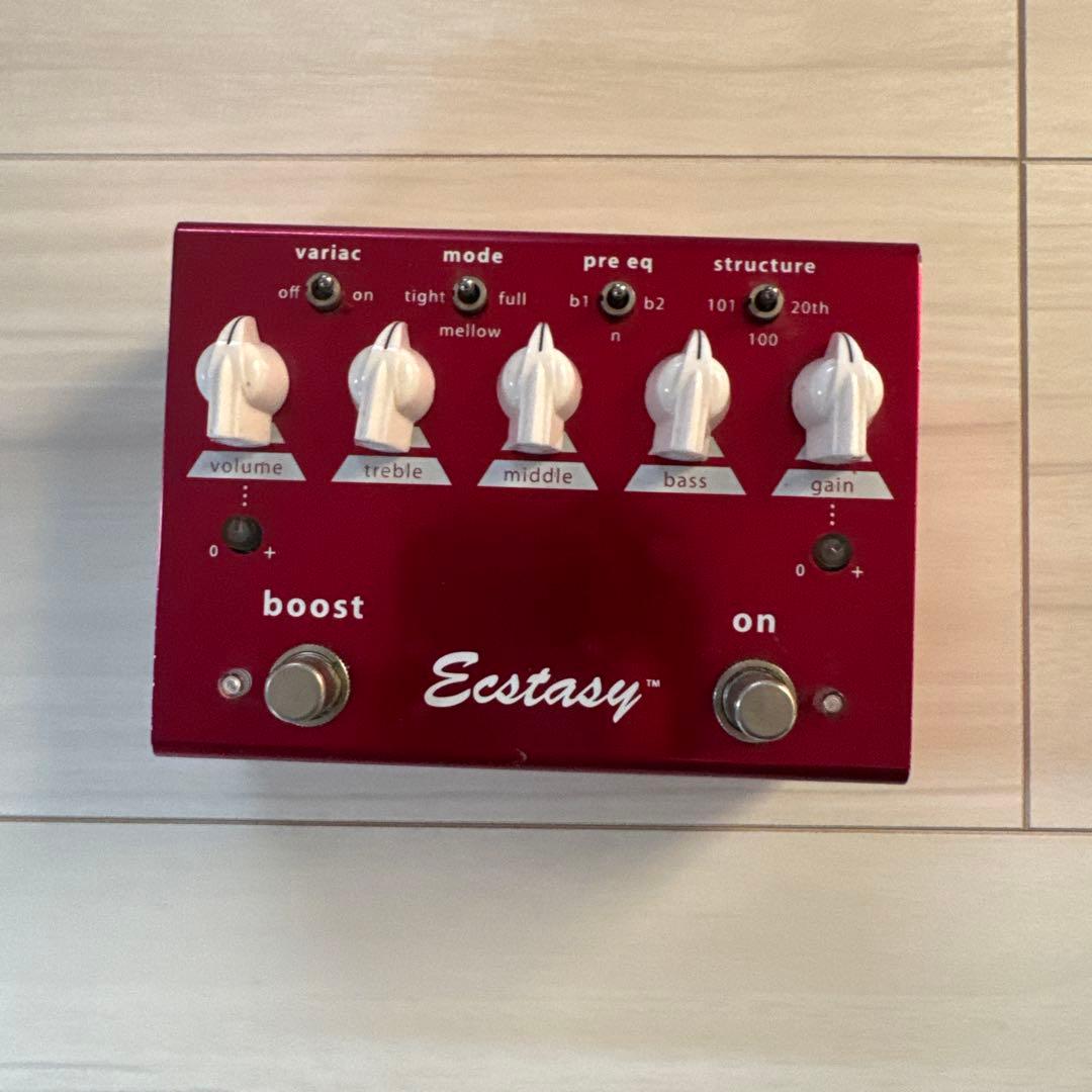 Bogner Ecstasy ギターエフェクター 赤