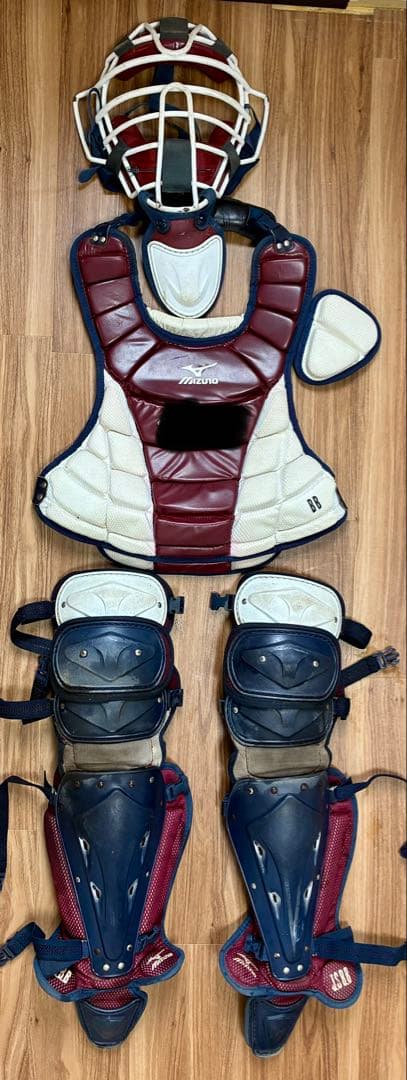 Mizuno キャッチャー用プロテクターセット　オーダー