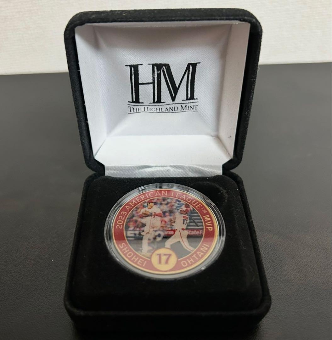 大谷翔平アメリカンリーグ2023MVP記念メダル