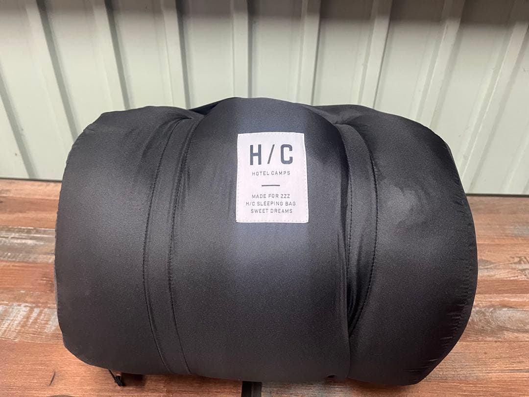 寝袋 シェラフ キャンプ HOTEL CAMPSホテルキャンプス
