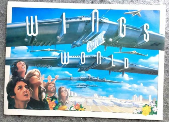 ポール・マッカートニー＆ウイングス『ウイングス・オーバー・ザ・ワールド』プレス