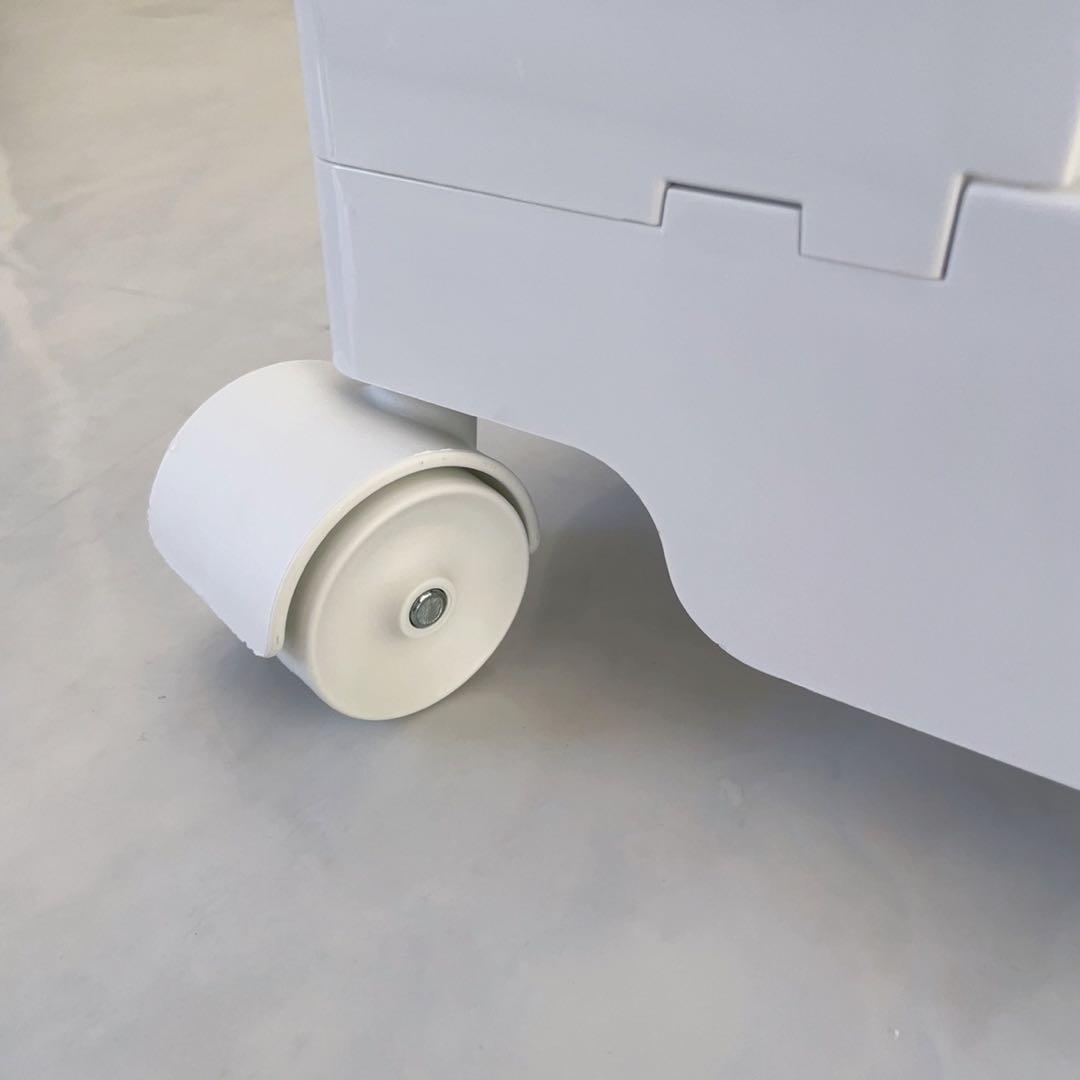 ボビーワゴン レプリカ 回転　ワゴン　マルチワゴン　収納　韓国　収納家具　白