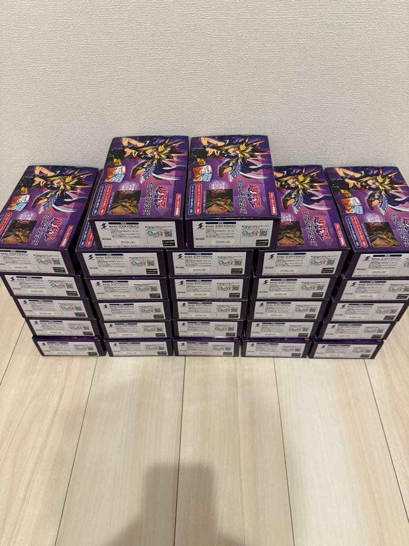 遊戯王 ベビースター 非売品 ステッカーシール 30箱 デュエルモンスターズ