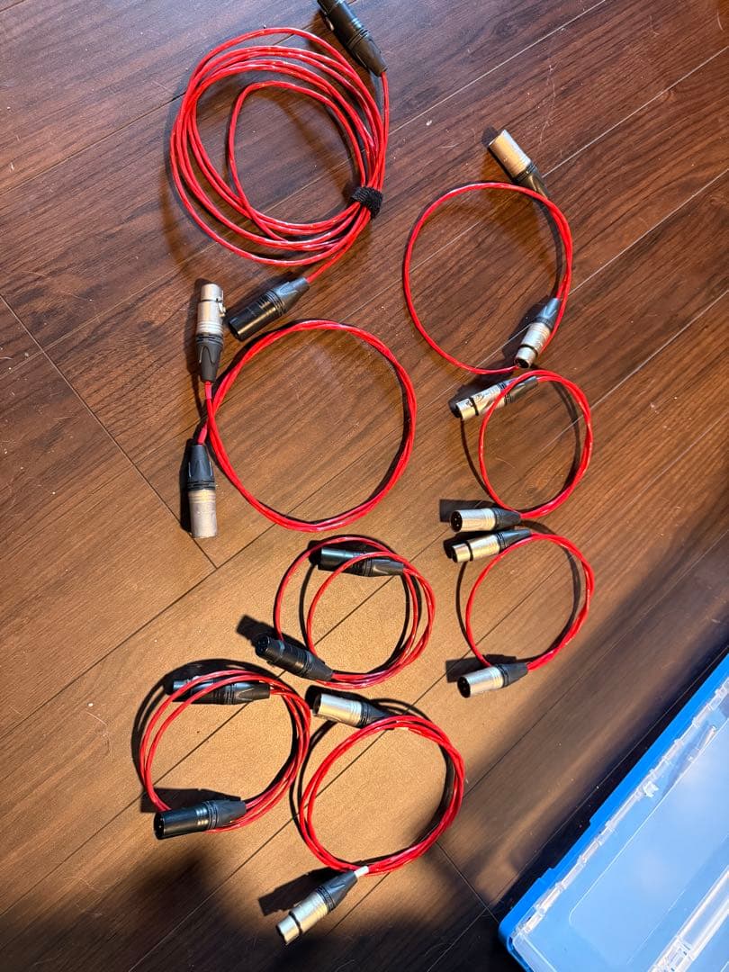 belden 88760 XLRマイクケーブル 8本セット