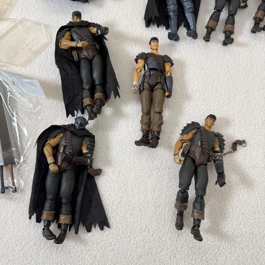 figma ベルセルク ガッツ　まとめ　7体