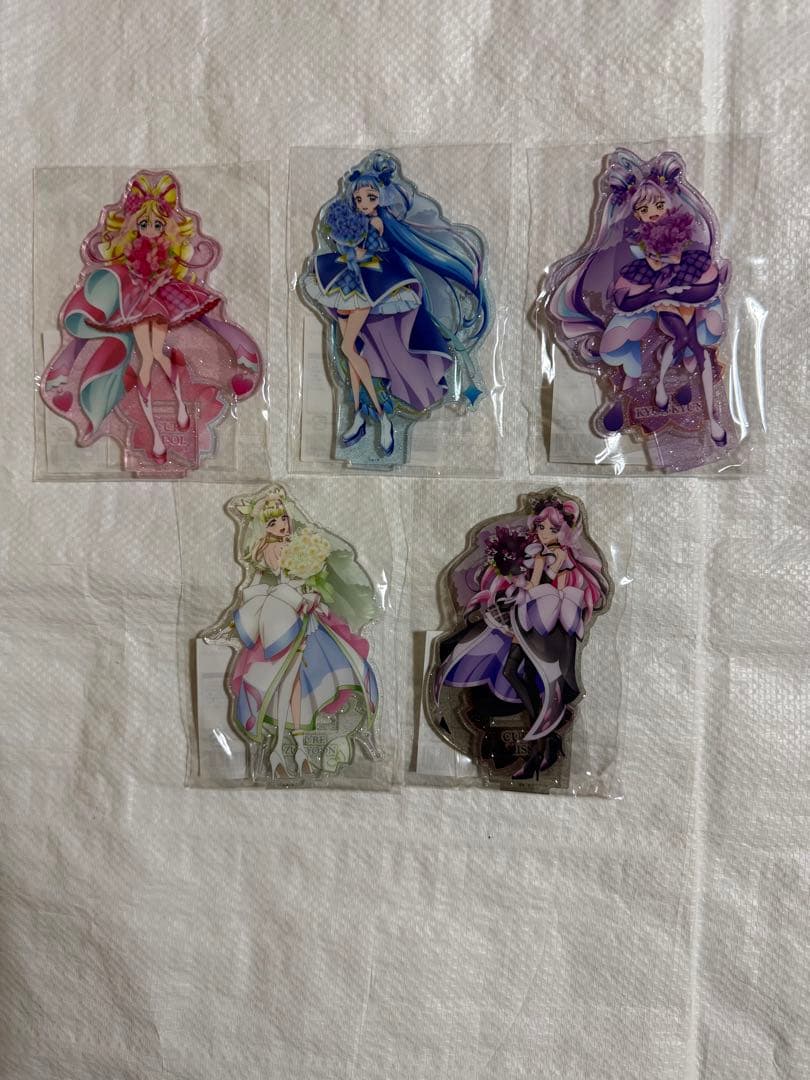 キミプリ感謝祭　キミとアイドルプリキュア感謝祭　アクリルスタンド 全5種セット